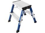 Rolly Doppel-Klapptritt, 2 x 2 Stufen, blau