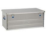 Transportbox Alutec COMFORT 140, Aluminium, 140 l, L 900 x B 492 x H 367 mm, stabiler Deckel