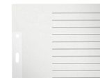 LEITZ® Papier-Register, DIN A4 halbe Höhe, blanko (15 Blätter), Nr. 1224