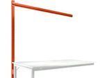 Aufbauportal f. Ansatztisch STANDARD Arbeitstisch-/Werkbanksystem UNIVERSAL/PROFI, 1750 mm, rotorange