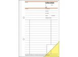 Formularbuch Set Sigel T1229, 2 x Lieferscheine SD011, A5, 4 x 40 Blatt, selbstdurchschreibend + gratis Notizbuch SN200, A5, 200 Seiten, kariert