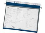BOI Hängemappe PMH2R, DIN A4, Ringmechanik, B 347 x H 270 mm, blau, 10 Stück