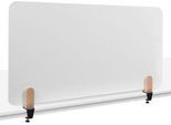Legamaster Whiteboard-Tischtrennwand Elements, Stahl emailliert, inkl. 2 Tischklemmen, B 1200 x H 600 x T 11 mm