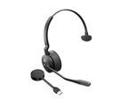 DECT Headset Jabra Engage 55 Mono, schnurlos, USB-C-Adapter, kompatibel zu MS Teams, bis zu 13 Std. Akku
