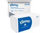 Kleenex® Ultra Hygiene-Formathandtücher Interfold 6778, 2-lagig, V-Faltung, 15 Pack á 124 Tücher, weiß