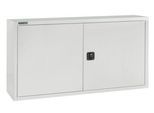 Schäfer Shop Select Aufsatzschrank, abschließbar, Höhe 800 mm, Breite 1200 mm, lichtgrau RAL 7035