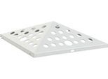 V-Part Deckel für Ascher-Papierkorb Pyramide, offen, pyramidenförmig, Edelstahl, B 365 x T 345 x H 95 mm, silber