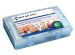 Pflastersortiment First Aid Only, 100-teilig, für Industrie und Handel, in wiederverschließbarer Box