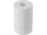Thermorolle Exacompta, rückseitig bedruckt, 1-lagig, 55 g/m², L 18 m x B 57 mm, Ø 40 mm, 20 Rollen, weiß