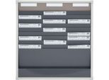 Karten-Sortiertafeln Eichner 9219 Serie, ideal für DIN A4, 3-spaltig, H 750 x B 720 mm