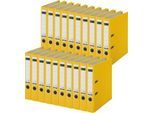 LEITZ® Ordner 1015, DIN A4, Rückenbreite 52 mm, 20 Stück, gelb