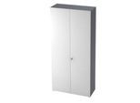 Aktenschrank TOPAS LINE, 6 Ordnerhöhen, B 1000 mm, graphit/weiß