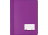 Durable Premium-Sichthefter, für DIN A4, Hart-PVC, 25 Stück, lila