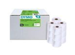 Versandetiketten Dymo® S0722420, 54 x 101 mm, für Internetmarken, permanenthaftend, Papier, weiß, 12 Rollen mit jeweils 220 Stück