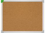 Franken Korktafel U-Act! Linie®, Wandmontage im Hoch- & Querformat, Aluminiumrahmen, 600x800 mm