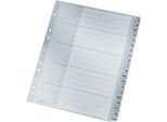 LEITZ® Kunstoffregister, Buchstaben A-Z (20 Blätter), Nr. 1260