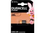 Batterie Duracell Lithium PX28L, 1 Stück, Duralock Power Preserve Technologie