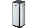 Sensor Abfalleimer Durable No Touch, 35 l, für Innen, automatisches & manuelles Öffnen/Schließen, abnehmbarer Deckel, Inneneimer, Edelstahl, silber