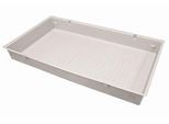 Einlegewanne für asecos Sicherheitsschränke der Q30, Q90 und S90 Serie, Polypropylen, grau, B 878 x T 500 x H 96 mm, 33,5 l