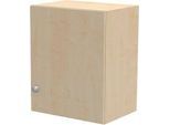 Schäfer Shop Genius Aufsatzschrank TETRIS WALL, 2 Ordnerhöhen, Türanschlag rechts, B 600 x T 440 x H 740 mm,