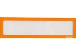 Ultradex Infotasche, magnetisch, für Überschriften, B 225 x H 60 mm, A4, orange