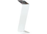 Bodenaufsteller, Plexiglas, B 220 x T 300 x H 850 mm, weiß