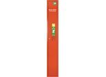 Stehschrank Erste Hilfe, mit Inhalt, orange