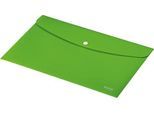 Leitz® Sammelmappe Recycle, Format A4, Druckknopfverschluss, blickdicht, Blauer Engel, Recyclingkunststoff, grün