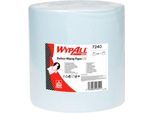 WYPALL* Wischtuch L-10 EXTRA + Großrolle, aus Airflexmaterial, 1000 Tücher, 1-lagig, blau
