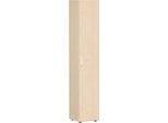 Aktenschrank PALENQUE, 6 OH, B 400 x T 420 x H 2160 mm, Ahorn-Dekor