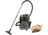 Kärcher Nass-/Trockensauger NT 27/1 ADV, 5 Papier-Filtertüten gratis, Komplettangebot