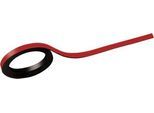 Schäfer Shop Select Magnetstreifen, beschriftbar, 2 Stück, L 1000 x B 5 mm, rot