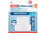 tesa Powerstrips Duohaken Wave, für Feuchträume, für Gegenstände bis 3 kg, 1 Stück