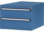 Manuflex Schubladen-Unterbauten, für Werkbank Profi Tiefe 700 mm, brillantblau