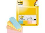 Post-it Haftstreifen 670-4B, 4 x 50 Blatt, farbsortiert