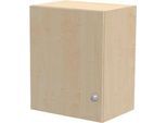 Schäfer Shop Genius Aufsatzschrank TETRIS WALL, 2 Ordnerhöhen, Türanschlag links, B 600 x T 440 x H 740 mm,