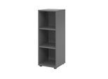 Regale Breno, 3 OH, 28 kg je Boden, B 400 x T 400 x H 1100 mm, Spanplatte, graphit