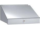 Schreibpultaufsatz, für Werkzeugschränke, hellsilber