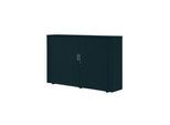Rollladenschrank, 3 OH, 1teilig, mit Mitteltrennwand, B 1600 mm, graphit