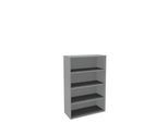 Regal, 1-teilig, 4 OH, B 1000 mm, silber