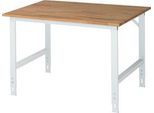 RAU Arbeitstisch, Buche-Platte, B 1250 x T 1000 x H 760-1080 mm