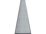 Schmutzfangmatte miltex Eazycare Style, eckig, antistatisch, UV-beständig, waschbar, High-Twist-Nylon & Niltrilgummi, 850 x 3000 mm, verkehrsgrau