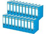 LEITZ® Ordner 1010, DIN A4, Rückenbreite 80 mm, 20 Stück, hellblau