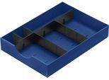 System-Schublade für Sortierstation Styro styrodoc, blau