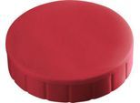 MAUL Solidmagnete, ø 20 x 7,5 mm, 10 Stück, rot