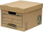 Fellowes Archivbox Bankers Box Earth, aus Karton, doppelt verstärkter Boden, 10 Stück
