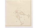 Servietten Papstar "ROYAL Collection", ¼-Falz, 400 x 400 mm, 20 Stück, gold