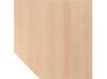 Trapezplatte ULM, B 1200 x T 1200 mm, Eiche-Dekor