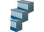 Ordner herlitz maX.file nature, DIN A4, Rückenschild geklebt, Hartpappe, Rückenbreite 50 mm, blau, 25 Stück
