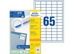 AVERY Zweckform Universal-Etiketten 3666-200, ultragrip, 38 x 21,2 mm, 13000 + 1300 Stück